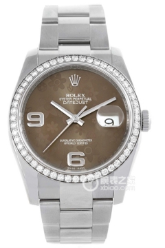 Rolex OYSTER PERPETUAL 116244-72600 Floral Pattern Dial(11624472600FloralPatternDial) <em>watch</em>