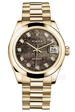 Rolex LADY-DATEJUST 178248 Black Mother of Pearl Floral Pattern Dial(178248BlackMotherofPearlFloralPatternDial) <em>watch</em>