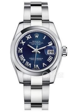 Rolex LADY-DATEJUST 179160 Blue Dial with Roman Numerals(179160BlueDialwithRomanNumerals) <em>watch</em>