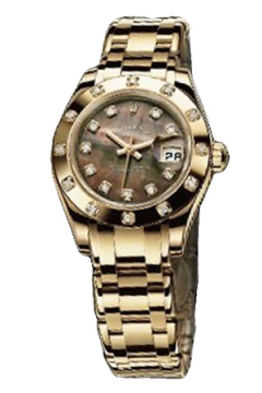 Rolex PEARLMASTER 80318 Black Mother of Pearl(80318BlackMotherofPearl) <em>watch</em>