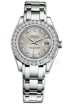 Rolex PEARLMASTER 80299 Silver with Diamonds(80299SilverwithDiamonds) <em>watch</em>