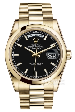 Rolex DAY-DATE 118208 Black Dial(118208BlackDial) <em>watch</em>