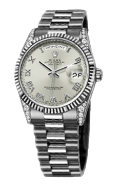 Rolex DAY-DATE 118339 Silver(118339Silver) <em>watch</em>