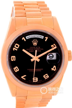 Rolex DAY-DATE 118205 Black Dial with Arabic Numerals(118205BlackDialwithArabicNumerals) <em>watch</em>