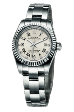 Rolex OYSTER PERPETUAL 176234 Silver Dial with Diamonds(176234SilverDialwithDiamonds) <em>watch</em>