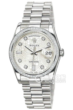 Rolex DAY-DATE 118399 Bril-83209 Silver Commemorative Pattern(118399Bril83209SilverCommemorativePattern) <em>watch</em>