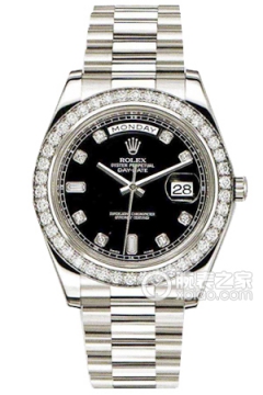 Rolex DAY-DATE 218349-83219 Black Dial(21834983219BlackDial) <em>watch</em>