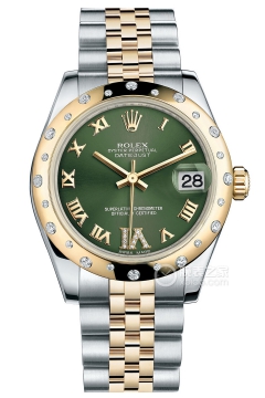 Rolex OYSTER PERPETUAL 178343-63163 VI Green Dial(17834363163VIGreenDial) <em>watch</em>