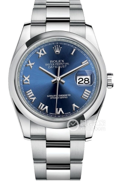 Rolex DATEJUST 116200-0060 Blue Dial with Roman Numerals(1162000060BlueDialwithRomanNumerals) <em>watch</em>