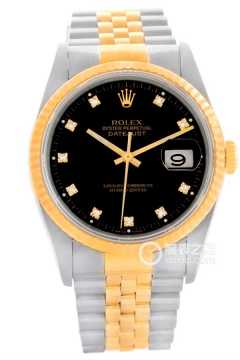 Rolex DATEJUST 116233 Black Dial with Diamonds and Commemorative Bracelet(116233BlackDialwithDiamondsandCommemorativeBracelet) <em>watch</em>