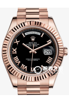 Rolex DAY-DATE 218235 Black Dial with Roman Numerals(218235BlackDialwithRomanNumerals) <em>watch</em>
