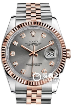 Rolex DATEJUST 116231 Stainless Steel Dial with Diamonds(116231StainlessSteelDialwithDiamonds) <em>watch</em>