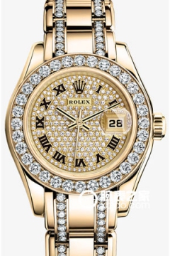 Rolex PEARLMASTER 80298 Roman Numeral Indice Pavé Diamond(80298RomanNumeralIndicePavéDiamond) <em>watch</em>