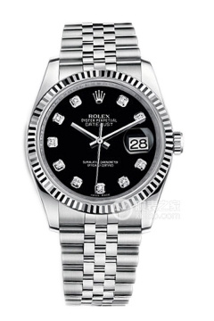 Rolex DATEJUST 116234-J-63200 Black Electric Stone(116234J63200BlackElectricStone) <em>watch</em>