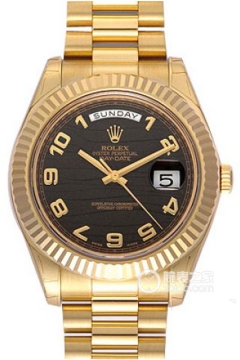 Rolex DAY-DATE 218238 Black Wave Pattern(218238BlackWavePattern) <em>watch</em>