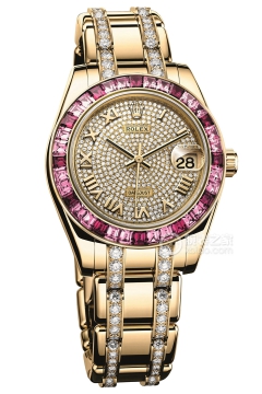 Rolex LADY-DATEJUST 81348SARO Diamond Set Bracelet(81348SARODiamondSetBracelet) <em>watch</em>