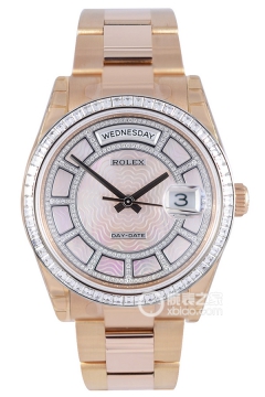 Rolex DAY-DATE 118395BR Rose Gold with Diamonds(118395BRRoseGoldwithDiamonds) <em>watch</em>