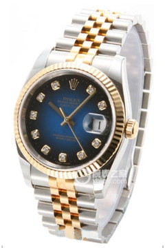 Rolex OYSTER PERPETUAL 116233-G-63203 Deep Blue Stone(116233G63203DeepBlueStone) <em>watch</em>
