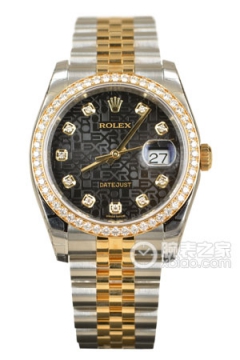 Rolex DATEJUST 116234-63603 Black Electric Stone(11623463603BlackElectricStone) <em>watch</em>