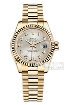Rolex LADY-DATEJUST 179178-83138Silver Dialwith Diamonds(17917883138SilverDialwithDiamonds) <em>watch</em>