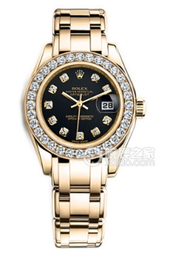 Rolex PEARLMASTER 80298 Black Dial with Diamonds(80298BlackDialwithDiamonds) <em>watch</em>