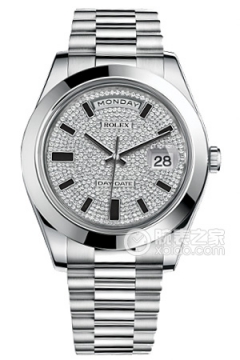 Rolex DAY-DATE 218206-83216 Full Pave Diamond(21820683216FullPaveDiamond) <em>watch</em>