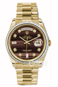 Rolex DAY-DATE 118398BR Bulls-eye Dial with Diamonds(118398BRBullseyeDialwithDiamonds) <em>watch</em>