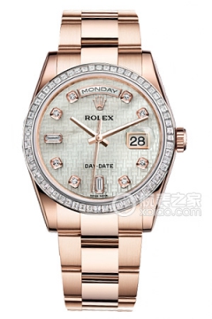 Rolex DAY-DATE 118395BR White Dialwith Diamonds(118395BRWhiteDialwithDiamonds) <em>watch</em>
