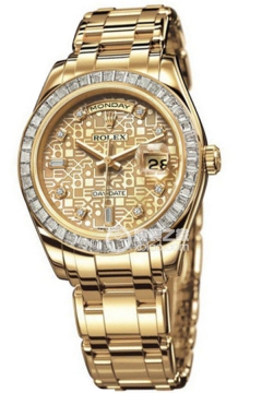 Rolex DAY-DATE 18958-72748 Square Diamond Commemorative Dial(1895872748SquareDiamondCommemorativeDial) <em>watch</em>