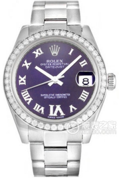 Rolex LADY-DATEJUST 178384-72160 VI Purple Dial(17838472160VIPurpleDial) <em>watch</em>