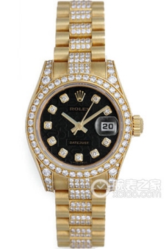 Rolex LADY-DATEJUST 179158-84138 J Black(17915884138JBlack) <em>watch</em>