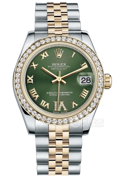 Rolex LADY-DATEJUST 178383-0005 VI Green Dial(1783830005VIGreenDial) <em>watch</em>