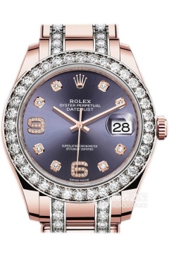 Rolex PEARLMASTER 86285 Purple Dial with Diamond Bracelet(86285PurpleDialwithDiamondBracelet) <em>watch</em>