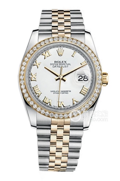 Rolex DATEJUST 116243 White Dial with Roman Numerals(116243WhiteDialwithRomanNumerals) <em>watch</em>