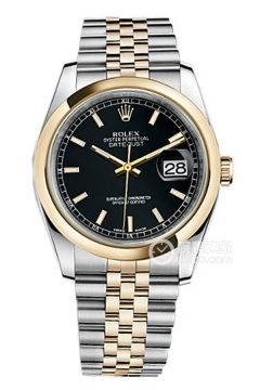 Rolex DATEJUST 116203 Black Dial with Commemorative Bracelet(116203BlackDialwithCommemorativeBracelet) <em>watch</em>