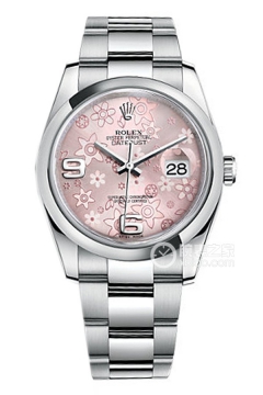 Rolex DATEJUST 116200 Pink Floral Pattern Dial(116200PinkFloralPatternDial) <em>watch</em>