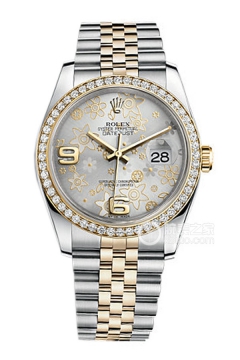 Rolex DATEJUST 116243 Silver Floral Pattern Dial(116243SilverFloralPatternDial) <em>watch</em>