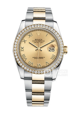 Rolex DATEJUST 116243Gold Dialwith Diamonds(116243GoldDialwithDiamonds) <em>watch</em>