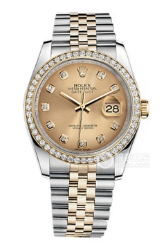 Rolex DATEJUST 116243 Gold Dial with Diamonds and Commemorative Bracelet(116243GoldDialwithDiamondsandCommemorativeBracelet) <em>watch</em>