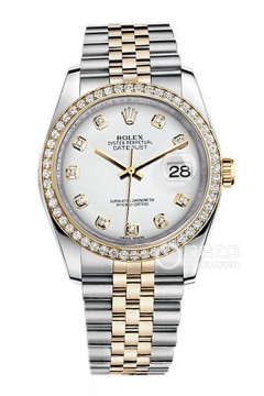 Rolex DATEJUST 116243 White Dial with Diamonds and Commemorative Bracelet(116243WhiteDialwithDiamondsandCommemorativeBracelet) <em>watch</em>