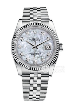 Rolex DATEJUST 116234-0078 White Mother of Pearl Dial with Diamonds(1162340078WhiteMotherofPearlDialwithDiamonds) <em>watch</em>