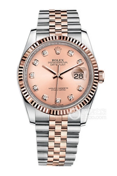 Rolex DATEJUST 116231 Pink Dial with Diamonds and Commemorative Bracelet(116231PinkDialwithDiamondsandCommemorativeBracelet) <em>watch</em>