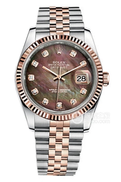Rolex DATEJUST 116231 Black Mother of Pearl Dial with Diamonds and Commemorative Bracelet(116231BlackMotherofPearlDialwithDiamondsandCommemorativeBracelet) <em>watch</em>