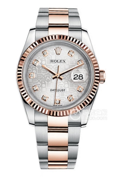 Rolex DATEJUST 116231 Silver Commemorative Pattern Dial with Diamonds and Oyster Bracelet(116231SilverCommemorativePatternDialwithDiamondsandOysterBracelet) <em>watch</em>