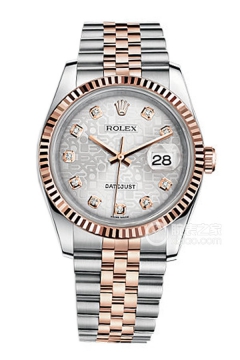 Rolex DATEJUST 116231 Silver Commemorative Pattern Dial with Diamonds and Commemorative Bracelet(116231SilverCommemorativePatternDialwithDiamondsandCommemorativeBracelet) <em>watch</em>