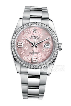 Rolex DATEJUST 116244 Pink Floral Dial(116244PinkFloralDial) <em>watch</em>