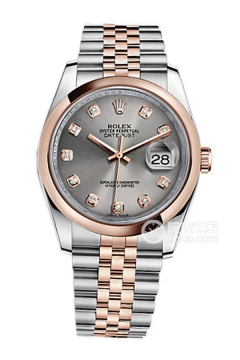 Rolex DATEJUST 116201 Gray Dial with Diamonds(116201GrayDialwithDiamonds) <em>watch</em>
