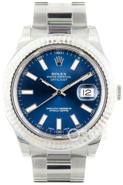 Rolex DATEJUST 116300 Blue Dial with Fluted Bezel(116300BlueDialwithFlutedBezel) <em>watch</em>