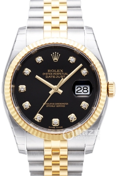 Rolex DATEJUST 116233Black Dialwith Diamonds(116233BlackDialwithDiamonds) <em>watch</em>