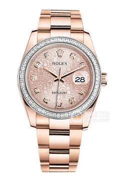 Rolex DATEJUST 116285 Pink Dial with Commemorative Pattern and Diamonds(116285PinkDialwithCommemorativePatternandDiamonds) <em>watch</em>